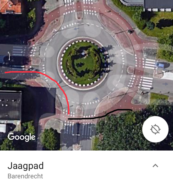 Een bijzondere (en gevaarlijke) rotonde